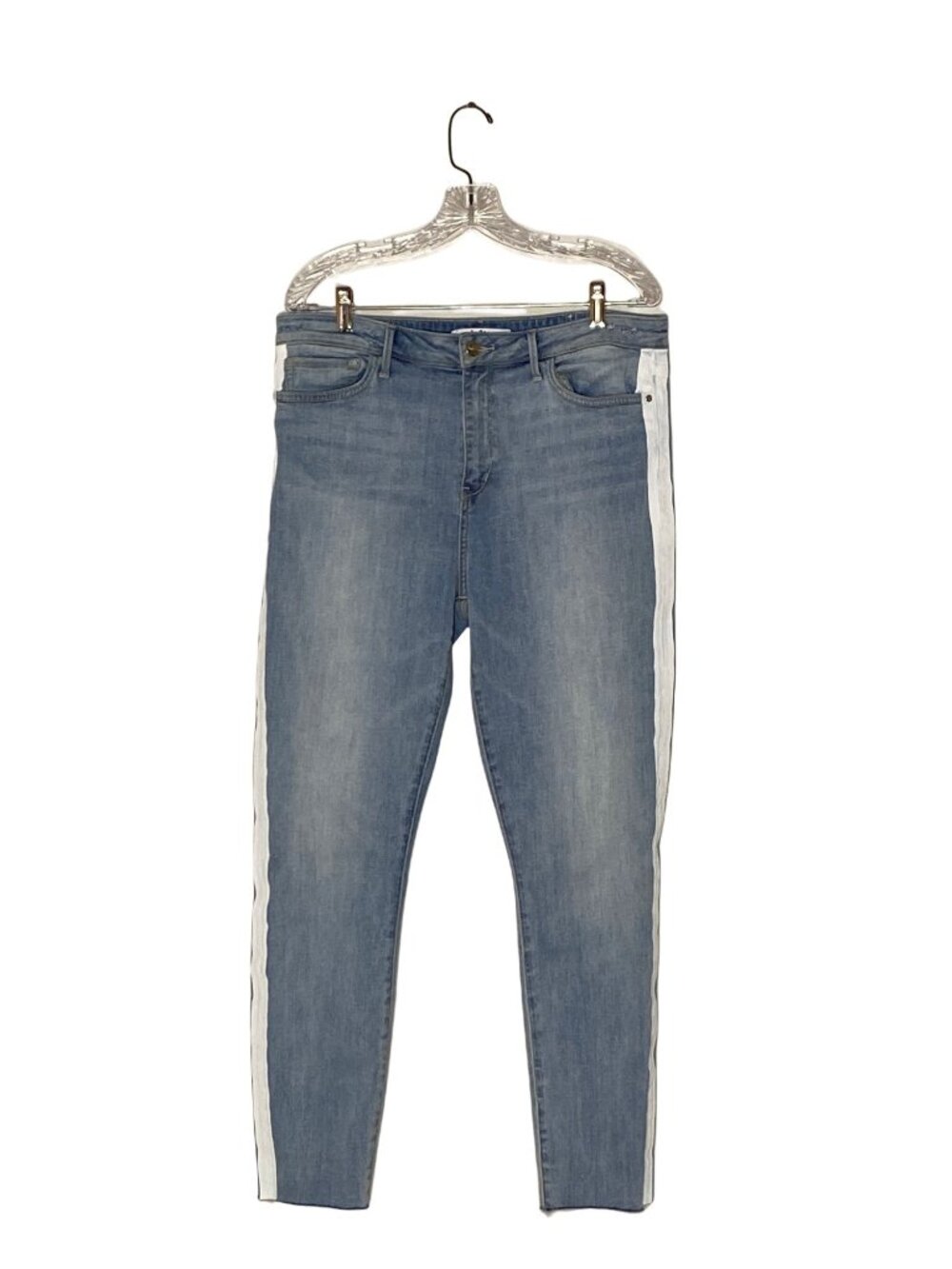 Sam Edelman Women's Blue Denim Skinny Ankle Jeans The Stiletto High-Rise Size 33